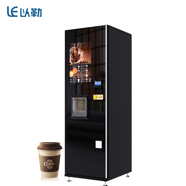 Bean To Cup Espresso Coffee Vending Machine สำหรับร้านค้า